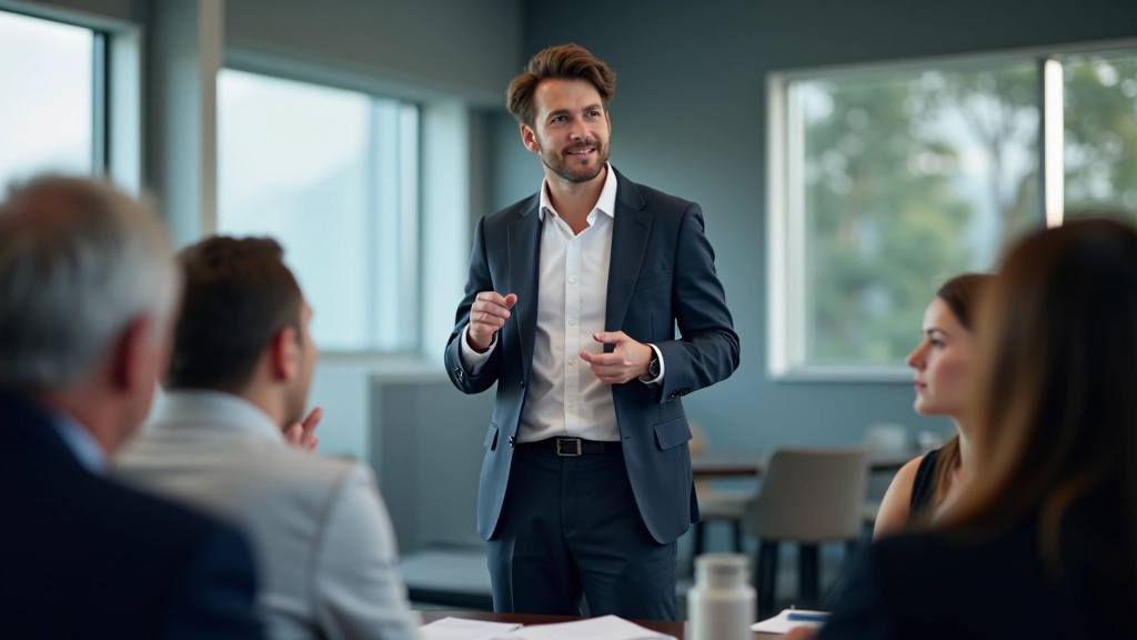 Presentatietraining groep